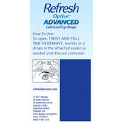 REFRESH OPTIVE&reg; ADVANCED Preservative Free image number 10