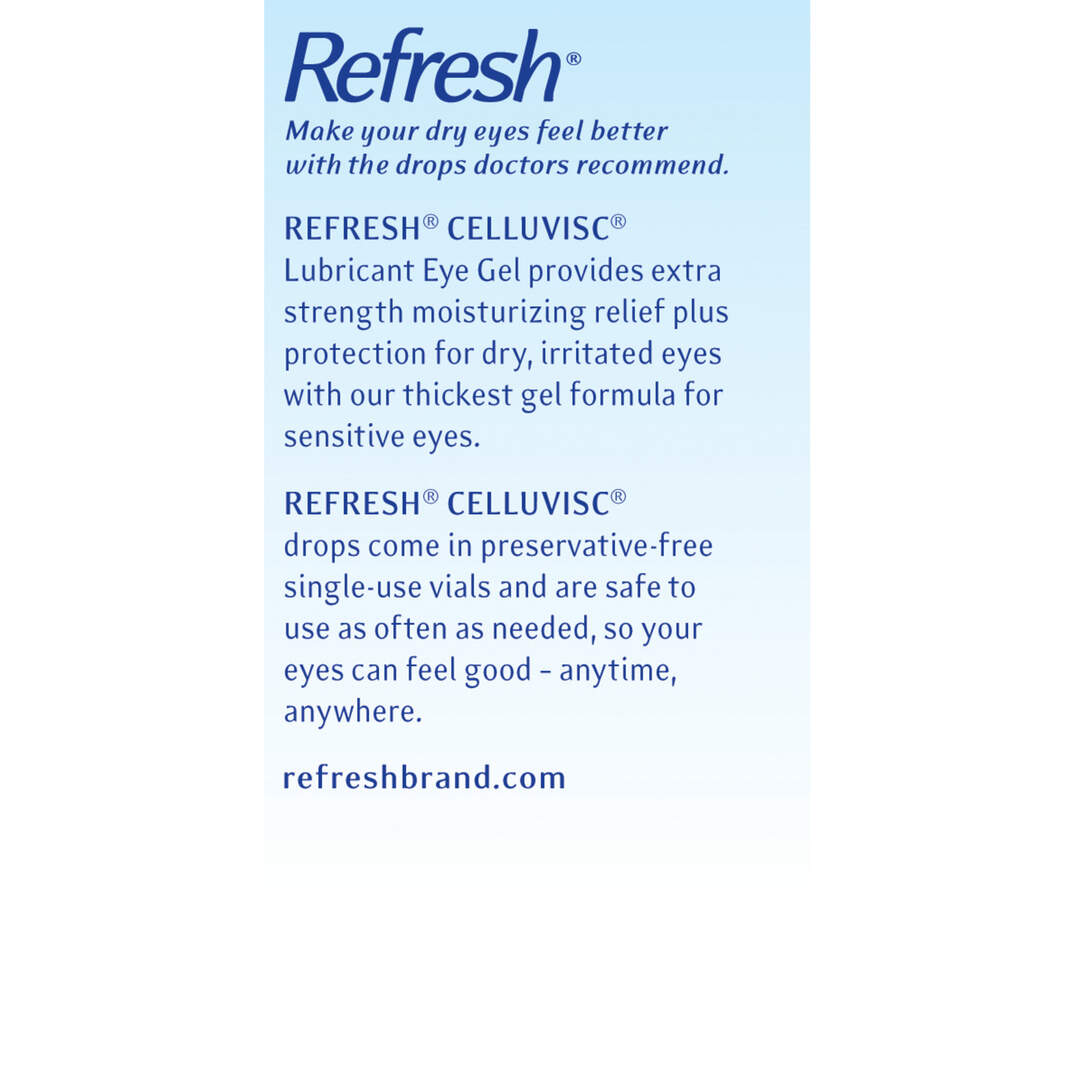 REFRESH&reg; CELLUVISC&reg; Lubricant Eye Gel image number 11