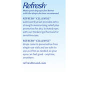 REFRESH&reg; CELLUVISC&reg; Lubricant Eye Gel image number 11