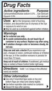 REFRESH OPTIVE&reg; Lubricant Eye Drops image number 13