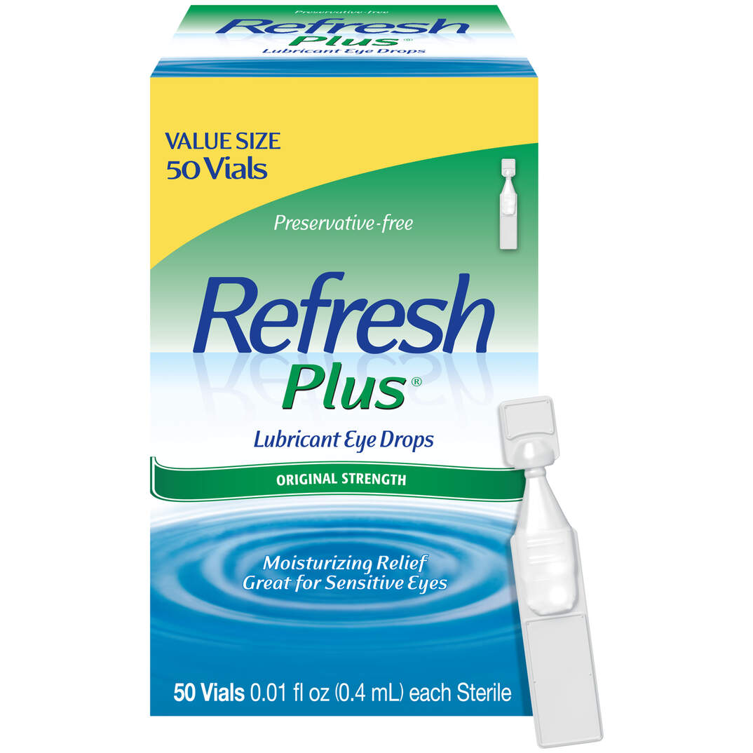 REFRESH PLUS&reg; Lubricant Eye Drops image number 1