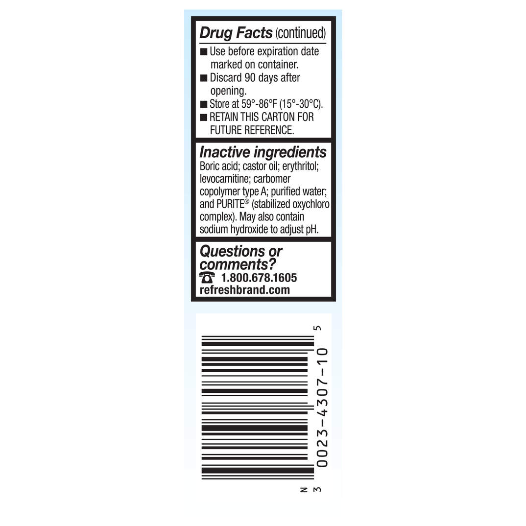 REFRESH OPTIVE&reg; ADVANCED Lubricant Eye Drops image number 12