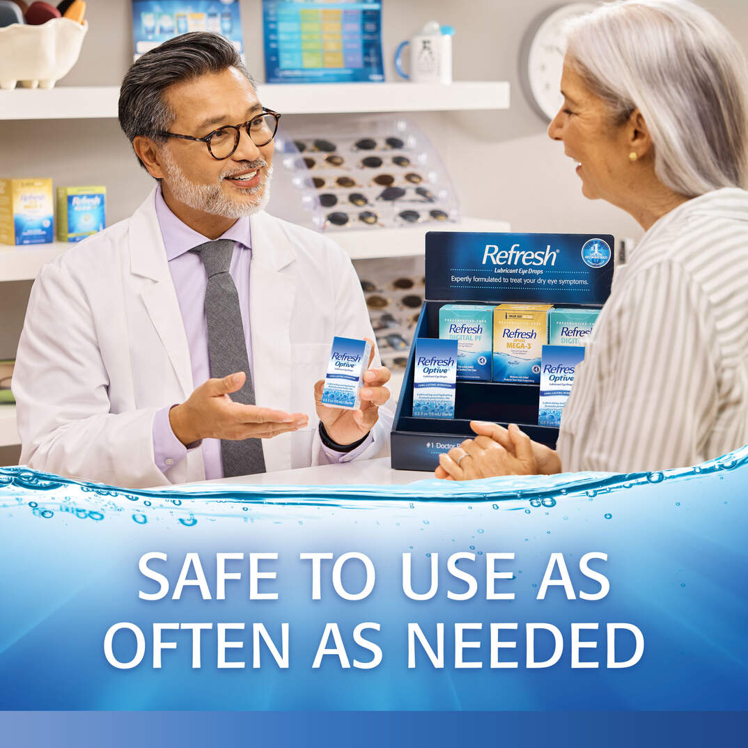 REFRESH OPTIVE&reg; Lubricant Eye Drops image number 5