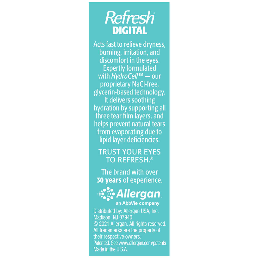 REFRESH DIGITAL&reg; Lubricant Eye Drops image number 11