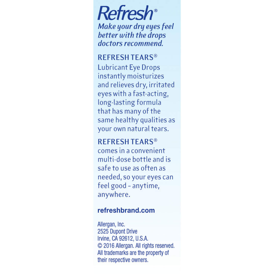 REFRESH TEARS&reg; Lubricant Eye Drops image number 11