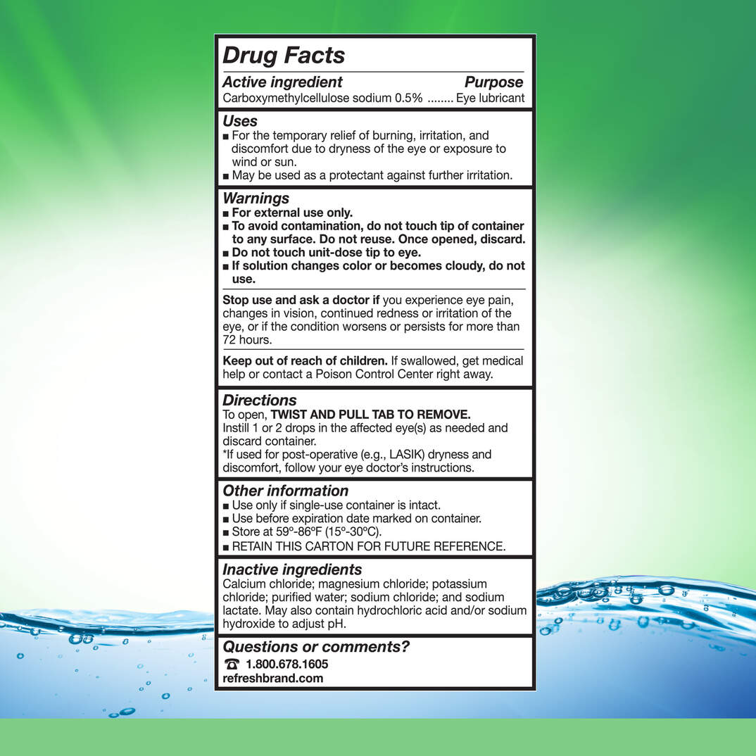 REFRESH PLUS&reg; Lubricant Eye Drops image number 8