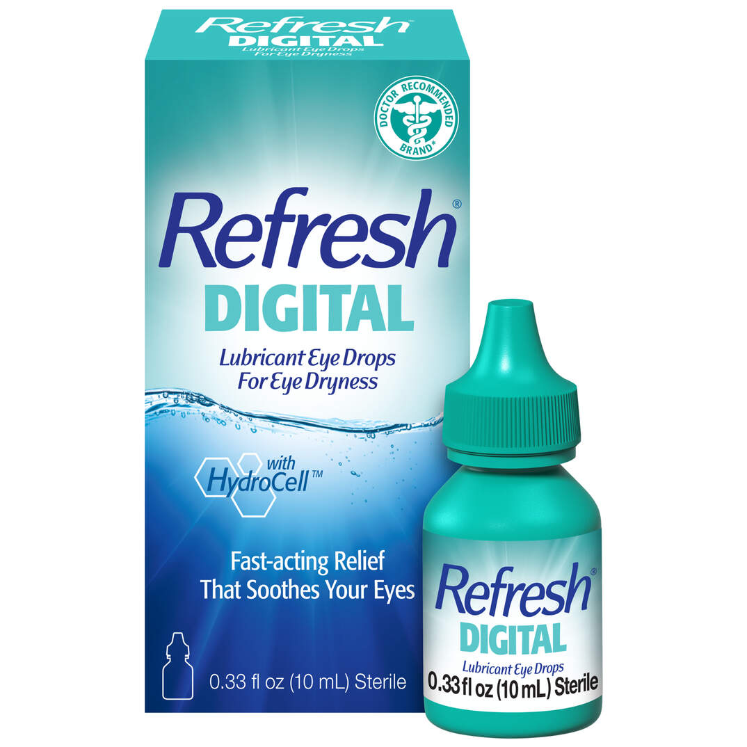 REFRESH DIGITAL&reg; Lubricant Eye Drops image number 1